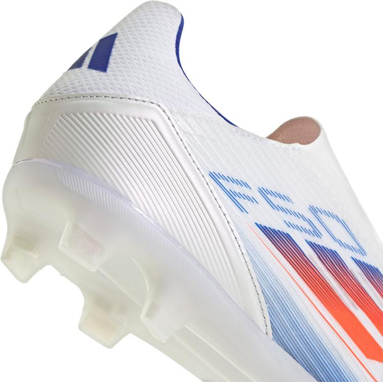 adidas adidas F50 LEAGUE LL FG/MG Fu&szlig;ballschuhe Herren - ftwr white-solar red-lucid blue - 4 | SportScheck