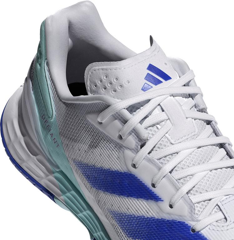 adidas adidas Defiant Speed 2 M Tennisschuhe Herren - ftwr white-lucid blue-semi flash aqua - 4 | SportScheck