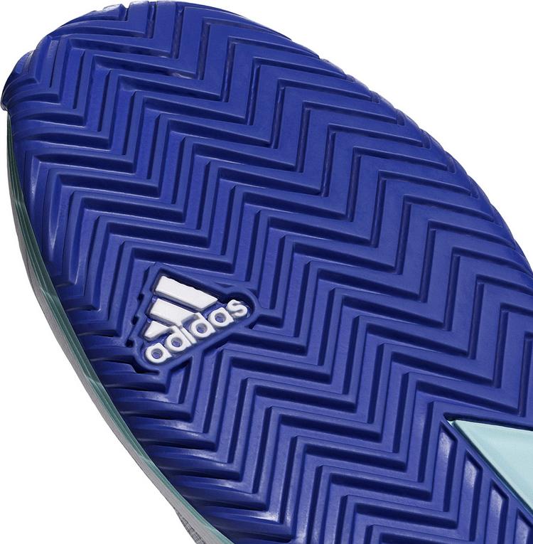 adidas adidas Defiant Speed 2 M Tennisschuhe Herren - ftwr white-lucid blue-semi flash aqua - 5 | SportScheck