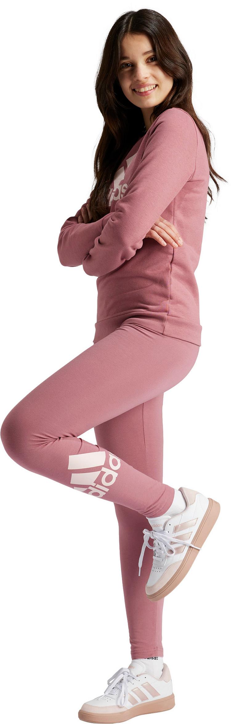 adidas adidas Leggings M&auml;dchen - preloved crimson-sandy pink - 0 | SportScheck