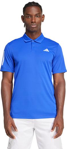 Rückansicht von adidas Club Tennis Polo Herren lucid blue