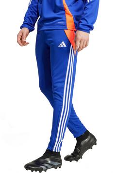 Rückansicht von adidas Tiro24 Trainingshose Herren lucid blue-app solar red-white