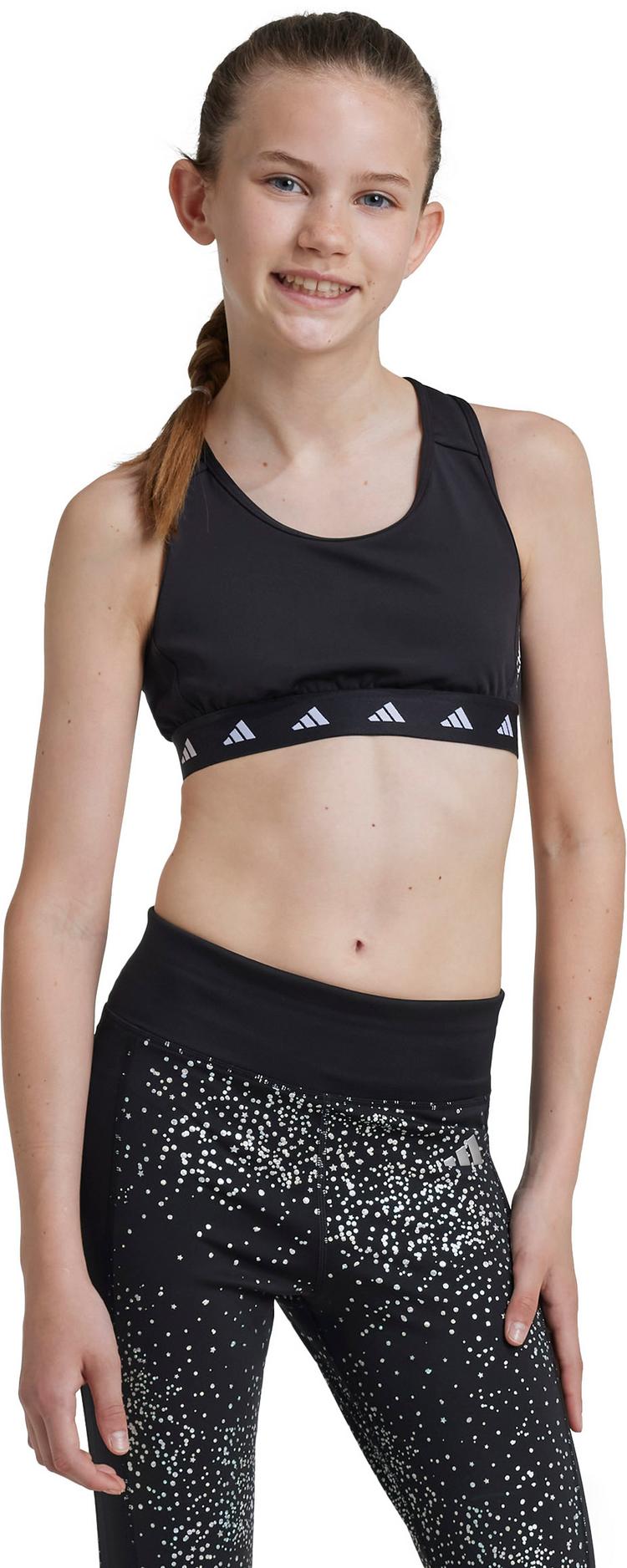 adidas adidas POWER TECHFIT BH M&auml;dchen - black-white - 0 | SportScheck