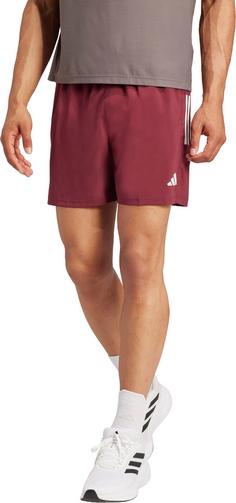 Rückansicht von adidas OTR B Laufshorts Herren shadow red