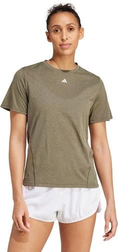 Rückansicht von adidas D4T Funktionsshirt Damen shadow olive mel,