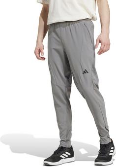 Rückansicht von adidas D4T Trainingshose Herren glory grey