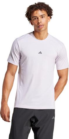 Rückansicht von adidas Funktionsshirt Herren silver dawn