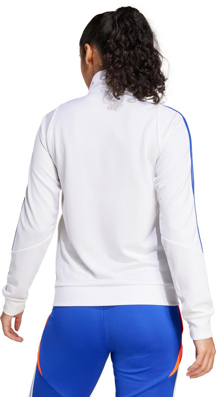 adidas adidas Tiro24 Trainingsjacke Damen - white-app solar red-lucid blue - 1 | SportScheck
