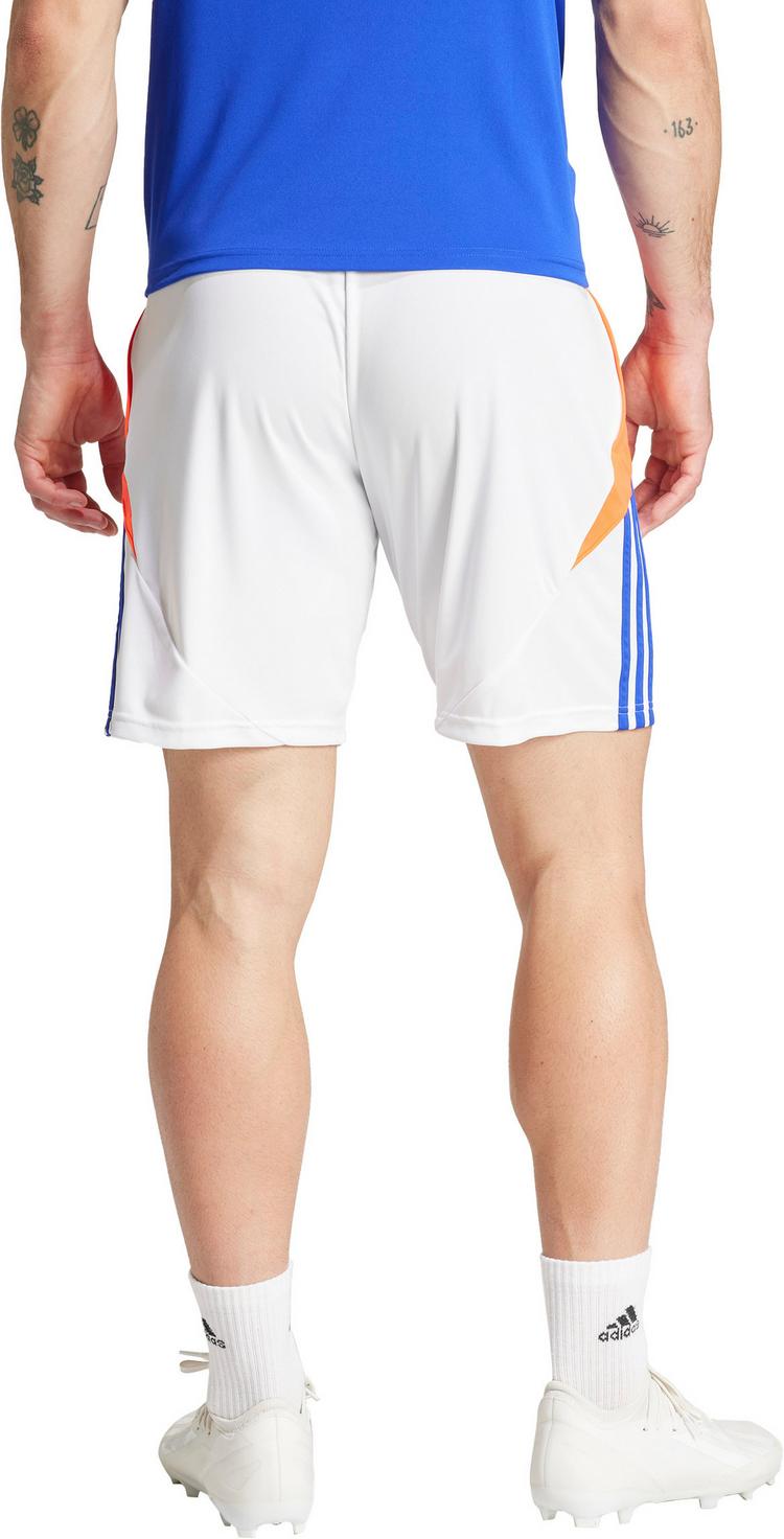 adidas adidas Tiro24 Fu&szlig;ballshorts Herren - white-lucid blue-app solar red - 1 | SportScheck