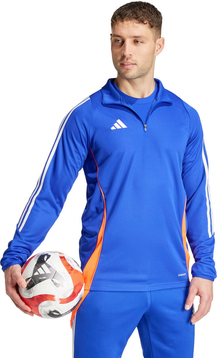 adidas adidas Tiro24 Funktionsshirt Herren - lucid blue-white-app solar red - 2 | SportScheck