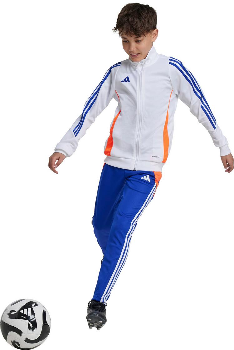 adidas adidas Tiro24 Trainingshose Kinder - lucid blue-app solar red-white - 2 | SportScheck