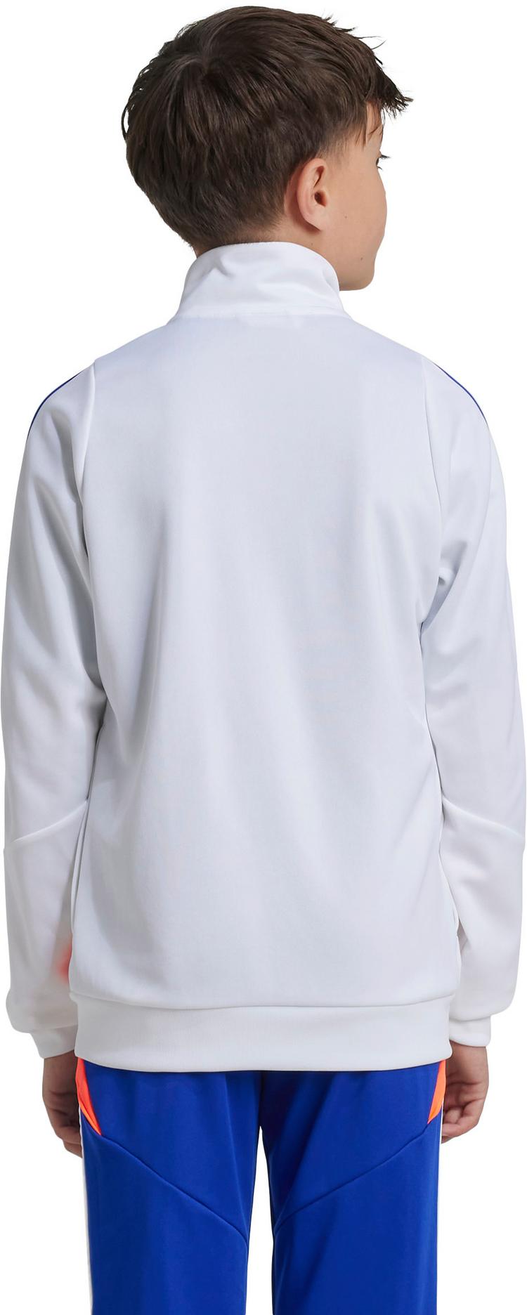 adidas adidas Tiro24 Trainingsjacke Kinder - white-app solar red-lucid blue - 3 | SportScheck