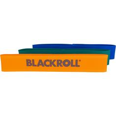 BLACKROLL Gymnastikband orange-green-blue