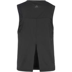 Rückansicht von adidas STUDIO Funktionstank Damen black-grey six