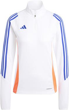 adidas Tiro24 Funktionsshirt Damen white-lucid blue-app solar red