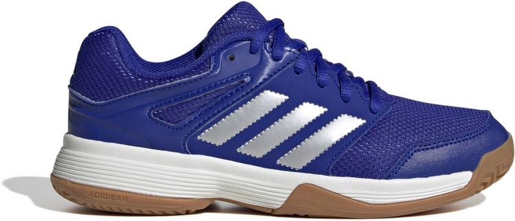 adidas adidas Speedcourt Hallenschuhe Kinder - lucid blue-silver met-gum - 0 | SportScheck