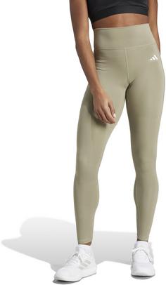 Rückansicht von adidas Essentials Tights Damen silver pebble