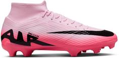 Nike Mercurial ZOOM SUPERFLY 9 ACADEMY FG/MG Fußballschuhe pink foam-black