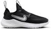 Nike FLEX RUNNER 3 PS Sneaker Kinder - black-white