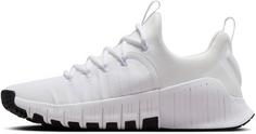 Rückansicht von Nike FREE METCON 6 Fitnessschuhe Damen white-hot punch-denim turq-black