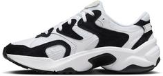 Rückansicht von Nike AL 8 Sneaker Damen white-white-black