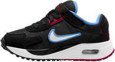 Rückansicht von Nike AIR MAX SOLO PS Sneaker Kinder black-white-university blue-team red