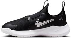 Rückansicht von Nike FLEX RUNNER 3 GS Sneaker Kinder black-white