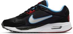 Rückansicht von Nike AIR MAX SOLO GS Sneaker Kinder black-white-university blue-team red