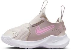 Rückansicht von Nike FLEX RUNNER 3 TD Sneaker Kinder platinum violet-playful pink-violet ore