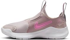 Rückansicht von Nike FLEX RUNNER 3 PS Sneaker Kinder platinum violet-playful pink-violet ore