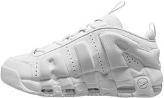 Rückansicht von Nike AIR MORE UPTEMPO Sneaker Herren white-white