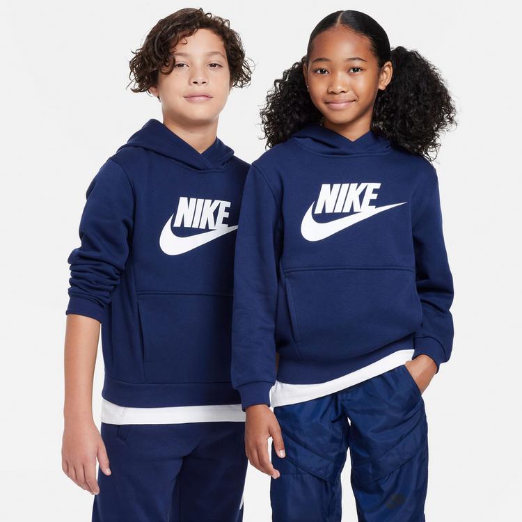Nike Nike NSW CLUB FLEECE Hoodie Kinder - midnight navy-white - 0 | SportScheck