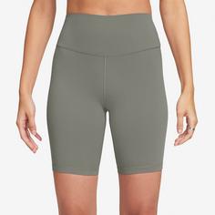 Rückansicht von Nike One Tights Damen light army-black