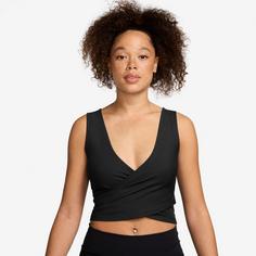 Rückansicht von Nike ONE Funktionstank Damen black-black