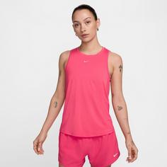 Rückansicht von Nike One Classic Funktionstank Damen aster pink-black