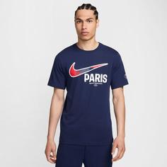 Rückansicht von Nike Paris Saint-Germain Fanshirt Herren midnight navy