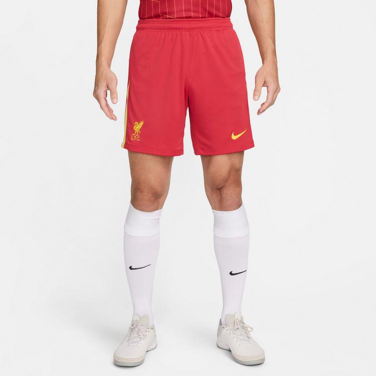 Nike Nike FC Liverpool 24-25 Heim Fu&szlig;ballshorts Herren - gym red-white-chrome yellow - 0 | SportScheck