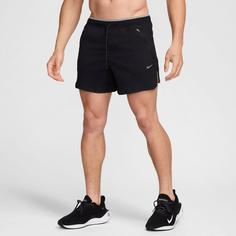 Rückansicht von Nike STRIDE Laufshorts Herren black-dark stucco-blkref