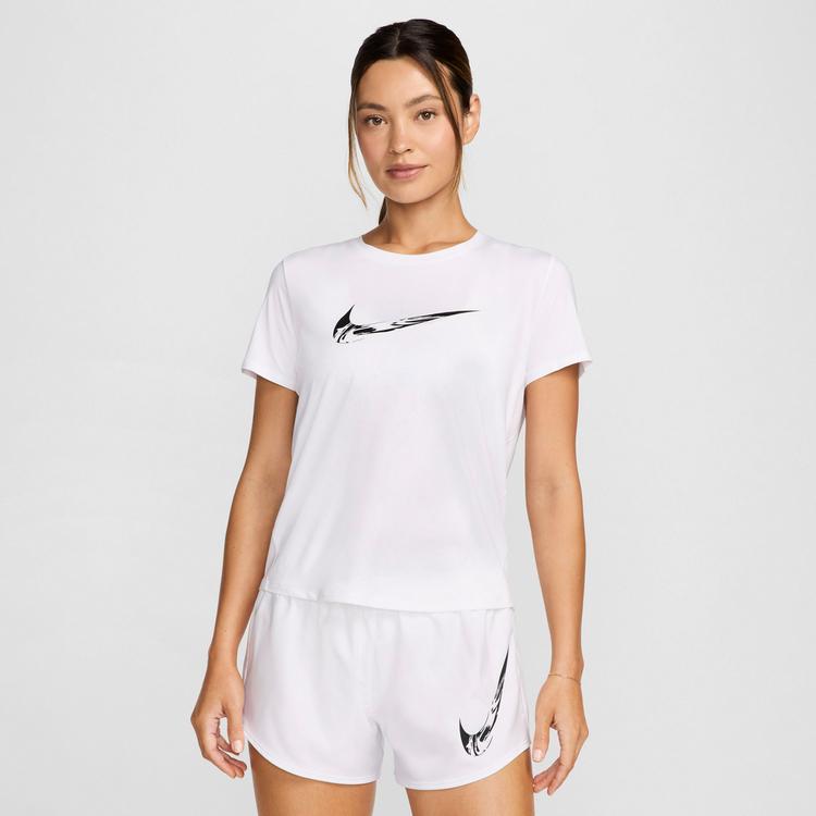 Nike Nike SWOOSH Funktionsshirt Damen - white-black - 0 | SportScheck