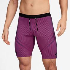 Rückansicht von Nike Aeroswift Lauftights Herren anthracite-hyper pink-court purple-black