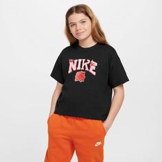 Rückansicht von Nike NSW T-Shirt Kinder black