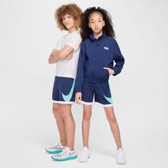 Rückansicht von Nike Swoosh Multi+ Funktionsshorts Kinder midnight navy-green frost-white