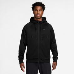 Rückansicht von Nike PRIMARY Trainingsjacke Herren black-anthracite