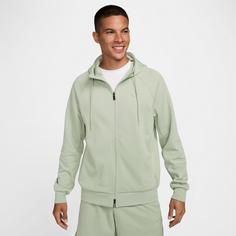 Rückansicht von Nike Dri-Fit PRIMARY Kapuzenjacke Herren jade horizon-jade horizon