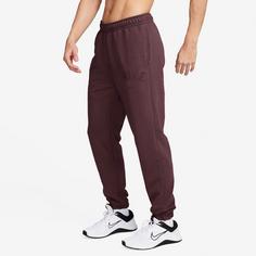 Rückansicht von Nike Dri-Fit SWOOSH Trainingshose Herren burgundy crush-black