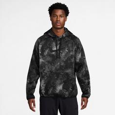 Rückansicht von Nike Therma-FIT Hoodie Herren black-black