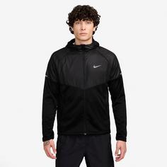 Rückansicht von Nike Sphere Miler Laufjacke Herren black-black-reflective silv