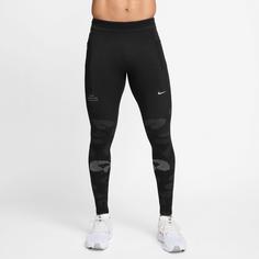 Rückansicht von Nike DFADV RUN DIV Lauftights Herren black-blkref