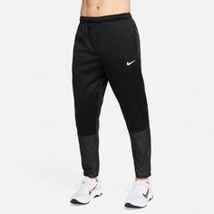 Rückansicht von Nike Sphere Challenger Laufhose Herren black-black-reflective silv