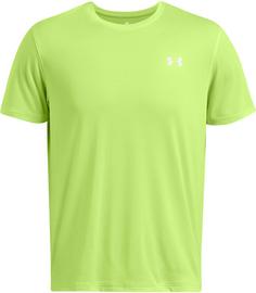 Under Armour Launch Funktionsshirt Herren morph green reflective